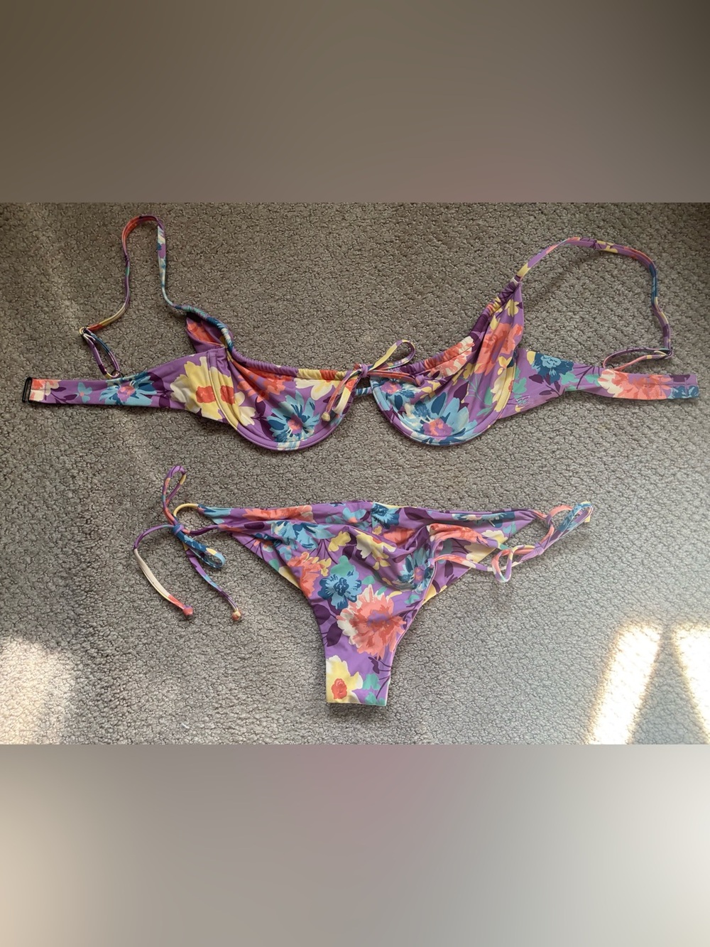 Womens BILLABONG Salty Blonde Bikini Set